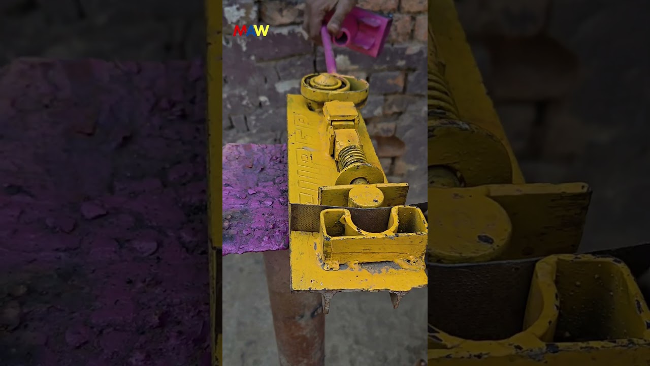 Modern Technology Makes Iron Pipe Clamps 😳 