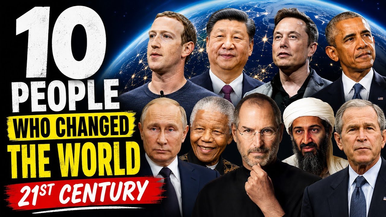 10 People Who Changed the World in the 21st Century 😱