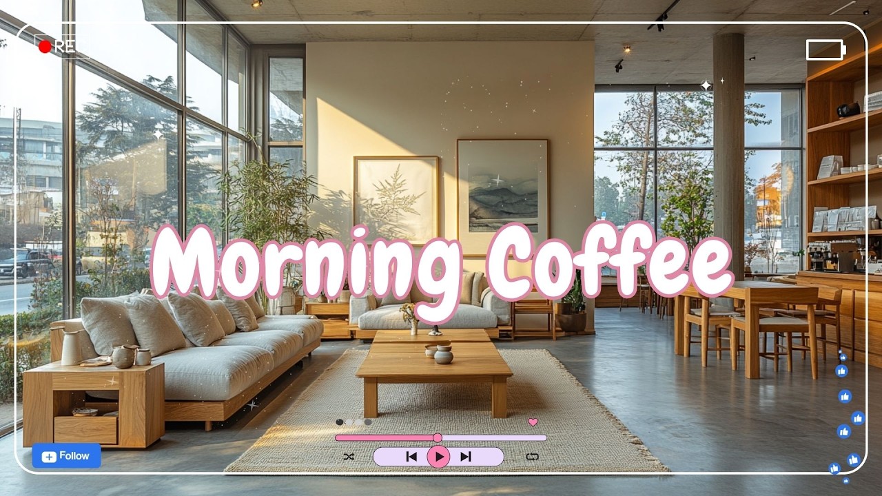 Positive Morning Lofi Vibes ✨ Aesthetic Chill Beats for Focus, Study & Relaxation with Coffee Mood