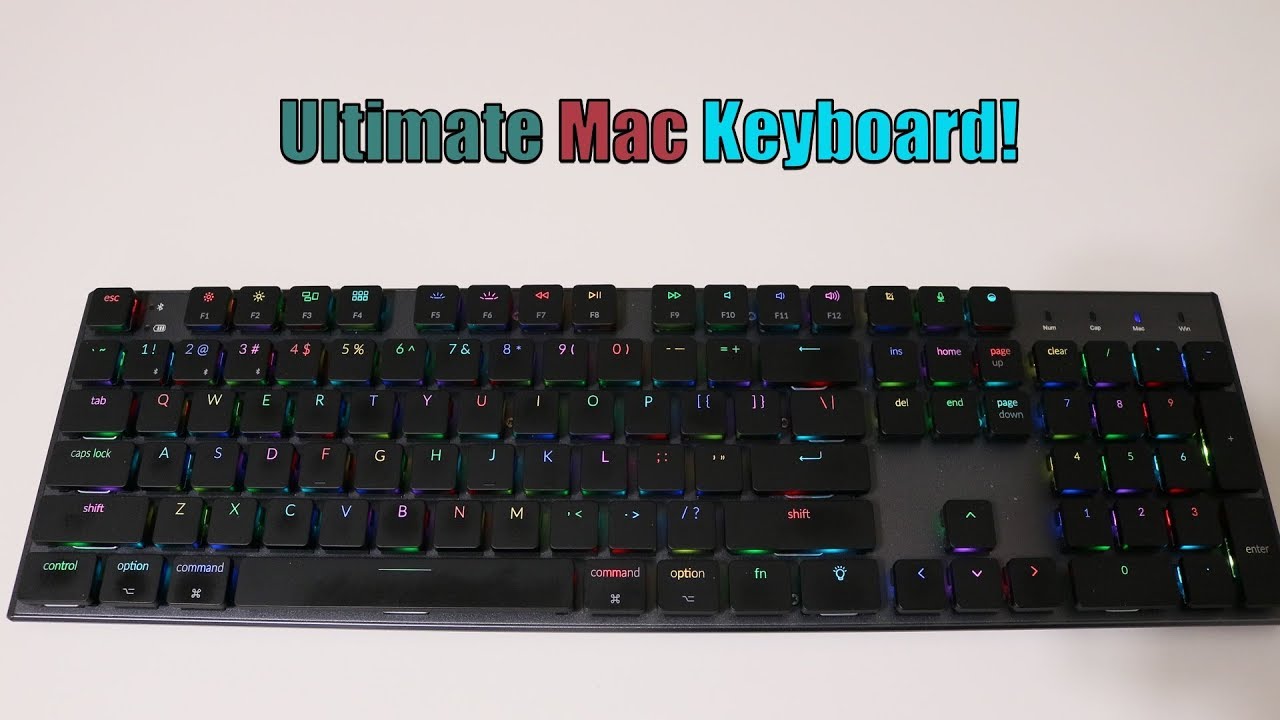 The Ultimate Mechanical Keyboard for Your Mac! The Keychron K1