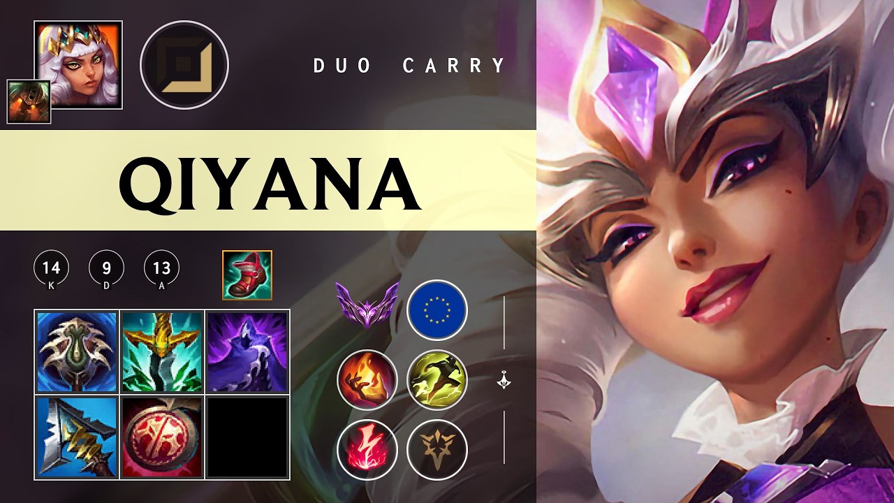 Qiyana ADC vs Varus - EUW Master Patch 26.04