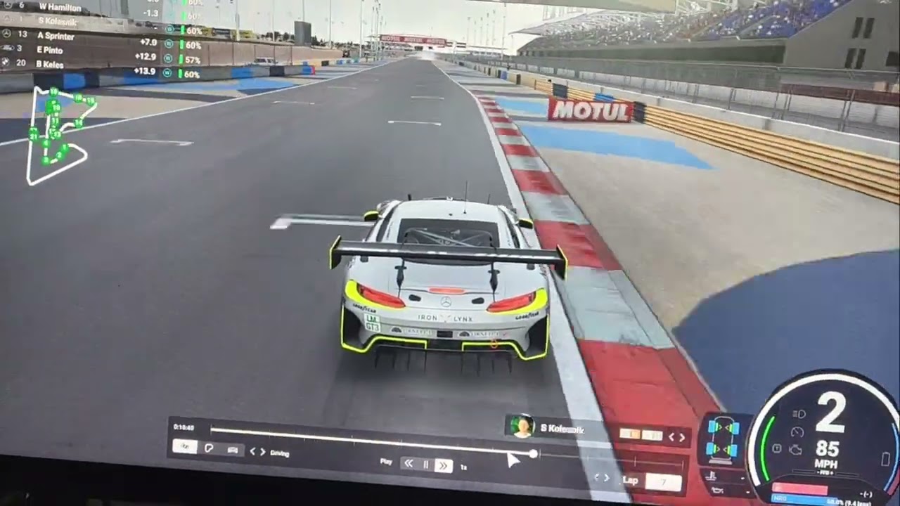Le Mans Ultimate - Track Limits Abuse but No penalty. 