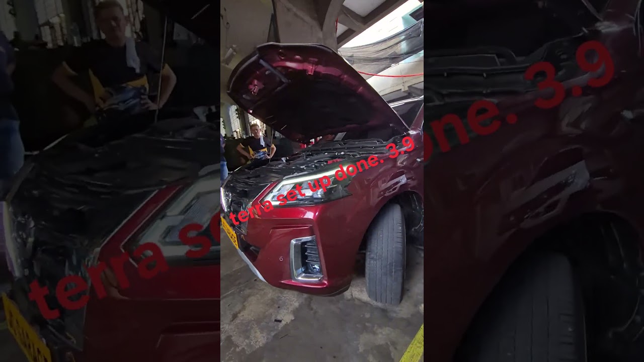Настройка Nissan Terra завершена 
