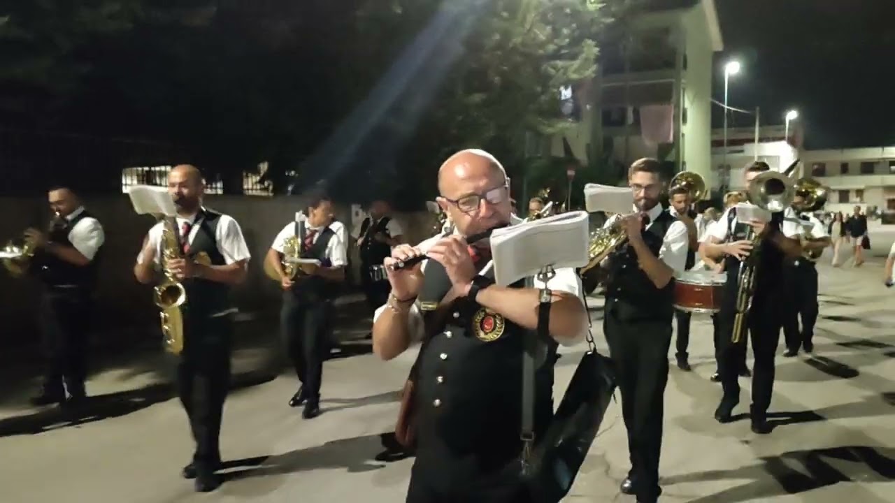 Marcia Marilina Banda di Triggiano 4/9/23 Adelfia Processione Madonna della Pietà