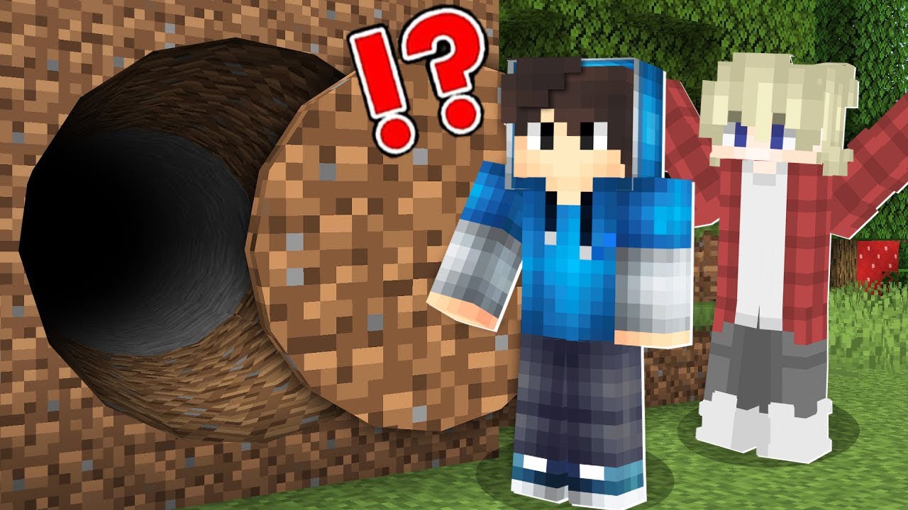 KDO POSTAVIL TENTO TAJN&Yacute; TUNEL V MINECRAFTU?