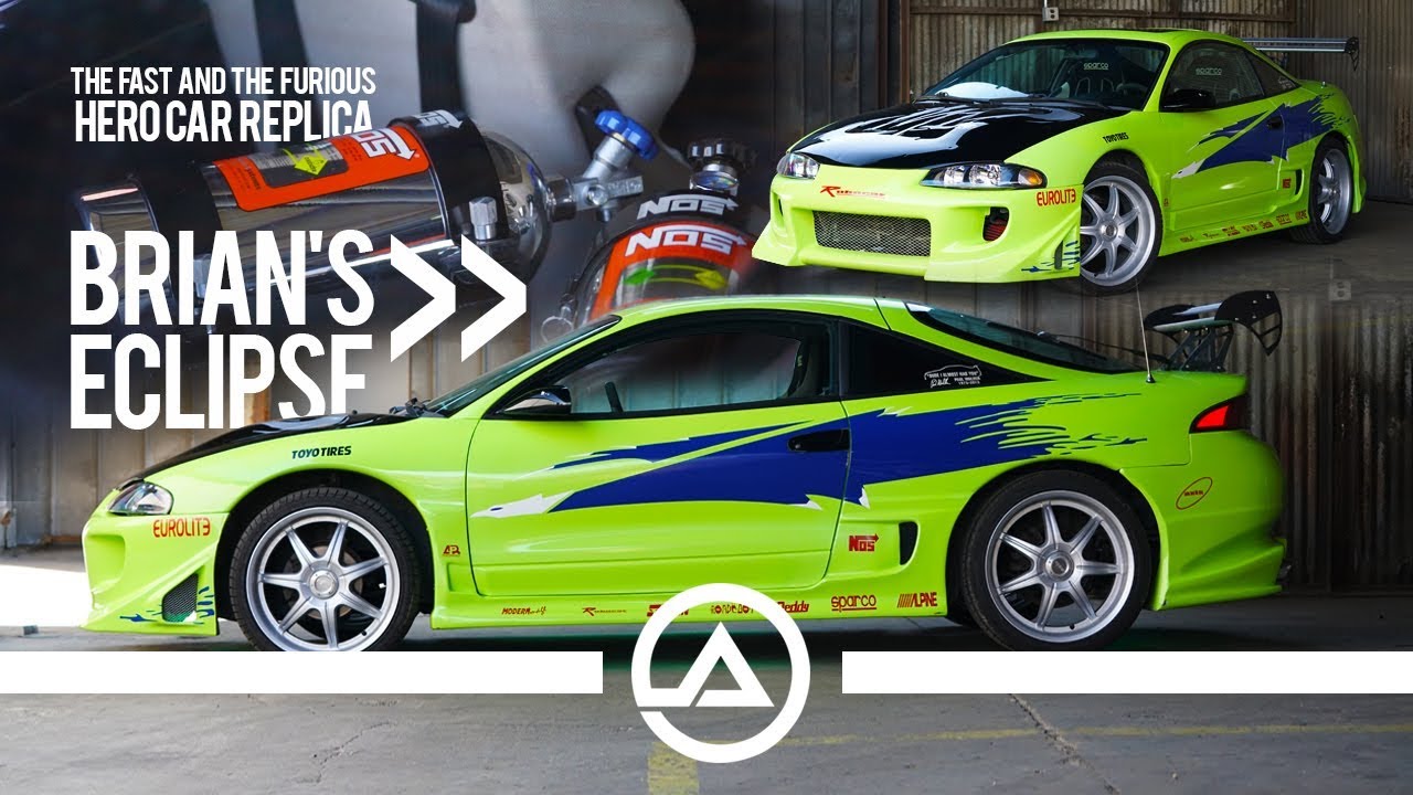 The Fast & The Furious Green Mitsubishi Eclipse With NOS