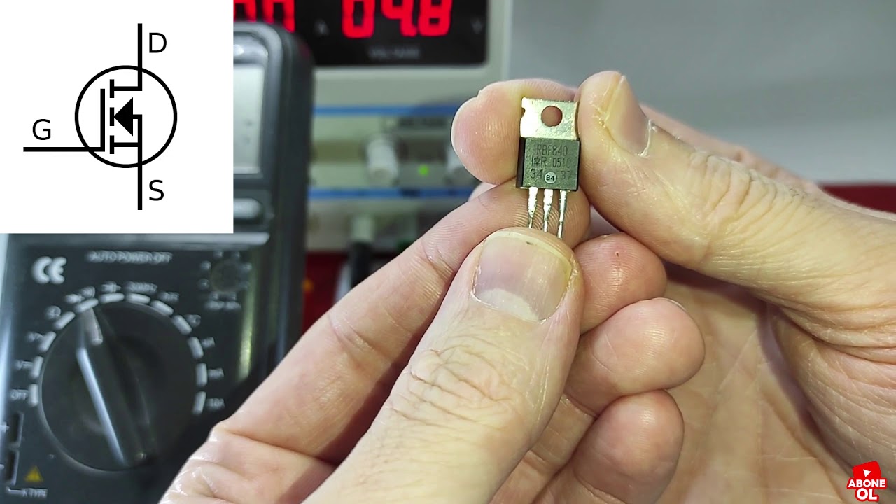 MOSFET NEDİR / MOSFET NASIL KULLANILIR / MOSFET NASIL ÖLÇÜLÜR