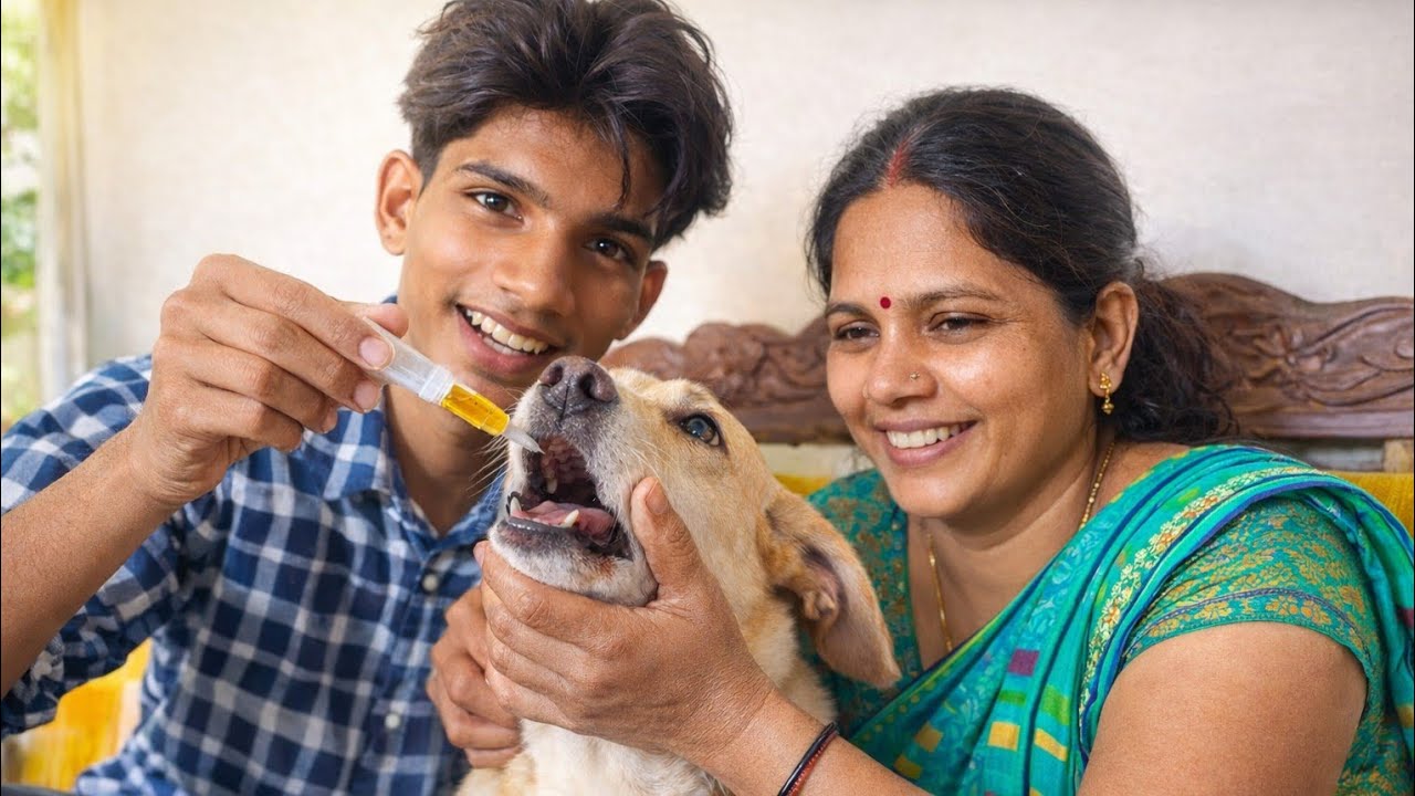 Aaj mummy bani doctor 👩‍⚕️🐶