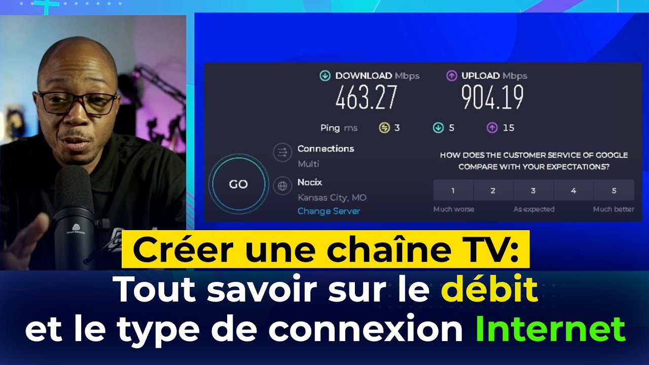 Créer une chaîne TV: quel débit et quel type de connexion internet choisir?