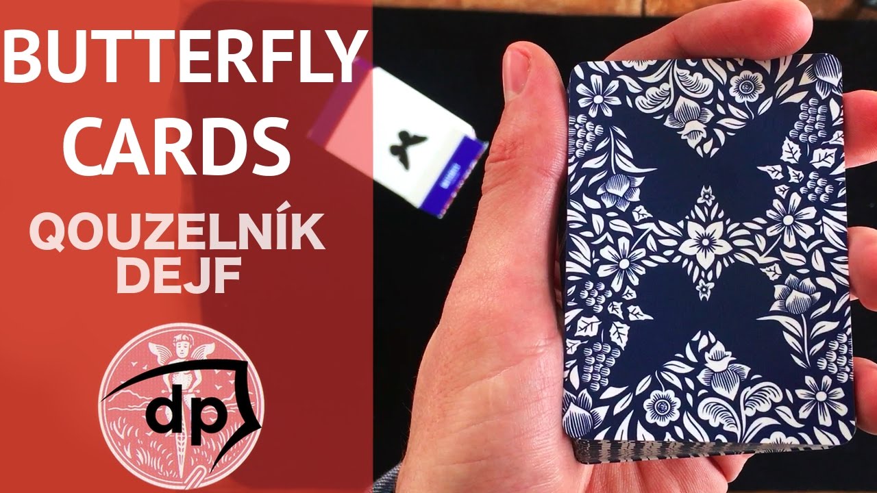 Butterfly playing cards //RECENZE// moderní kouzelnické karty (od Ondřeje Pšeničky)