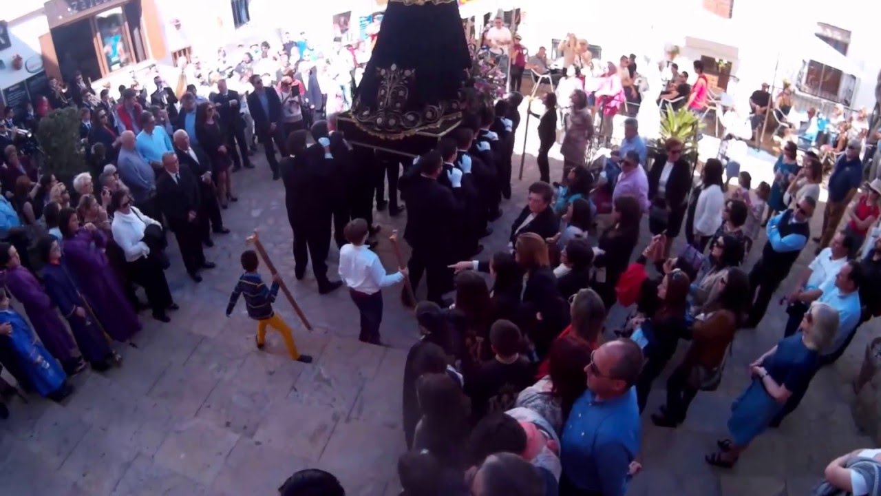 procesión en Mojacar 2.016