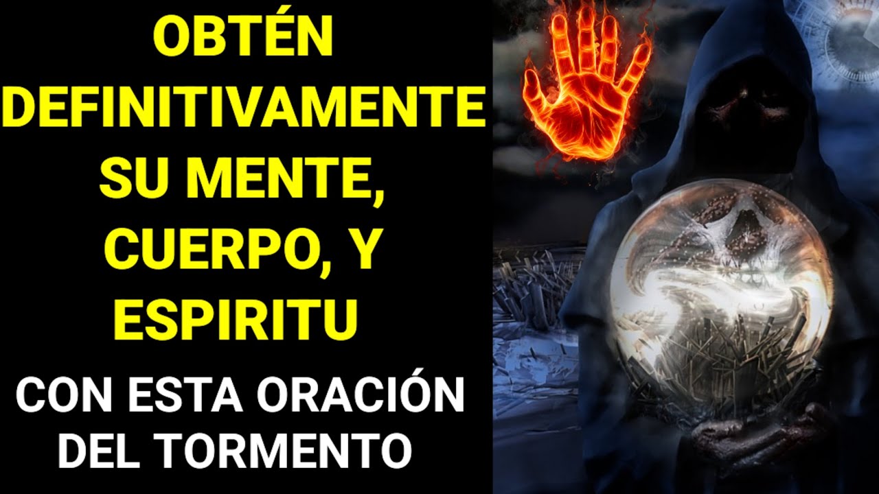 PLEGARIA AL ESPÍRITU INTRANQUILO, Y DEL TORMENTO ( NUNCA FALLA )