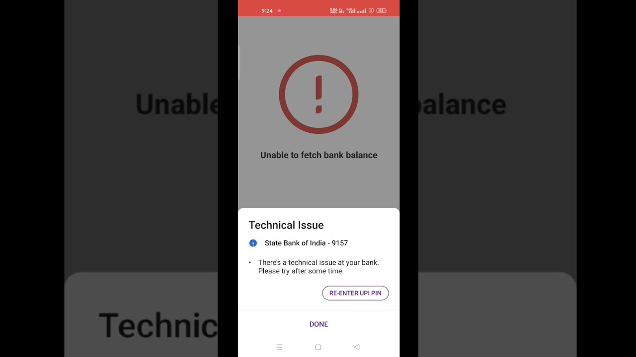 PhonePe Technical issue Problem | PhonePe Technical issue Problem Kaise thik kare #shorts