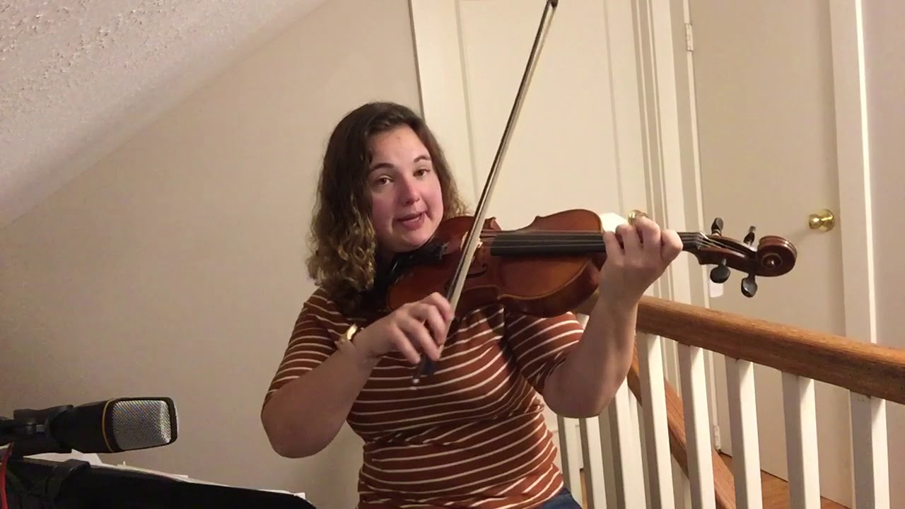 Viola two octave e major scale tutorial