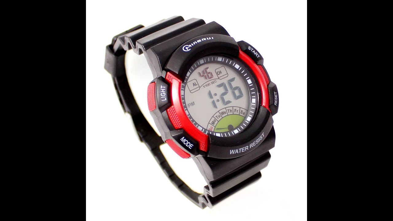 Обзор и тест на погружение водонепроницаемых часов Mingrui MR 8539053