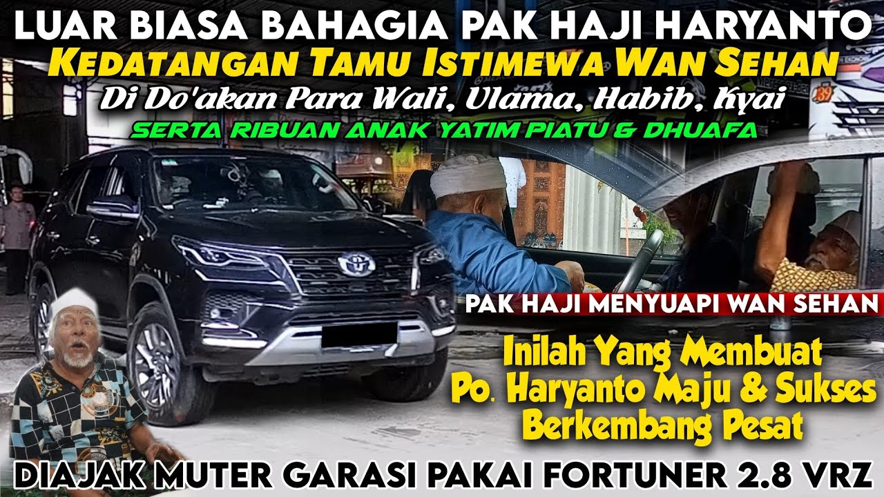 Luar Biasa Wajah Bahagia Pak Haji Haryanto Kedatangan Waliyullah Istimewa Wan Sehan Digarasi Kudus