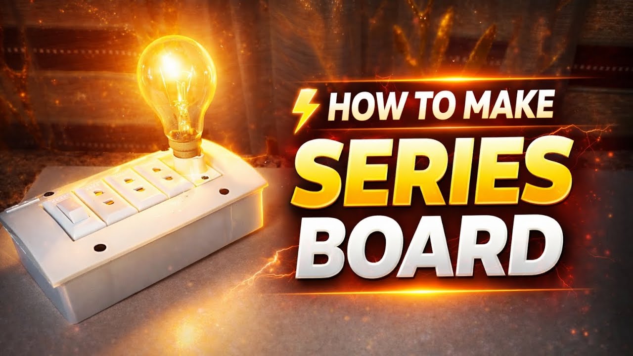 How to make series board at home 