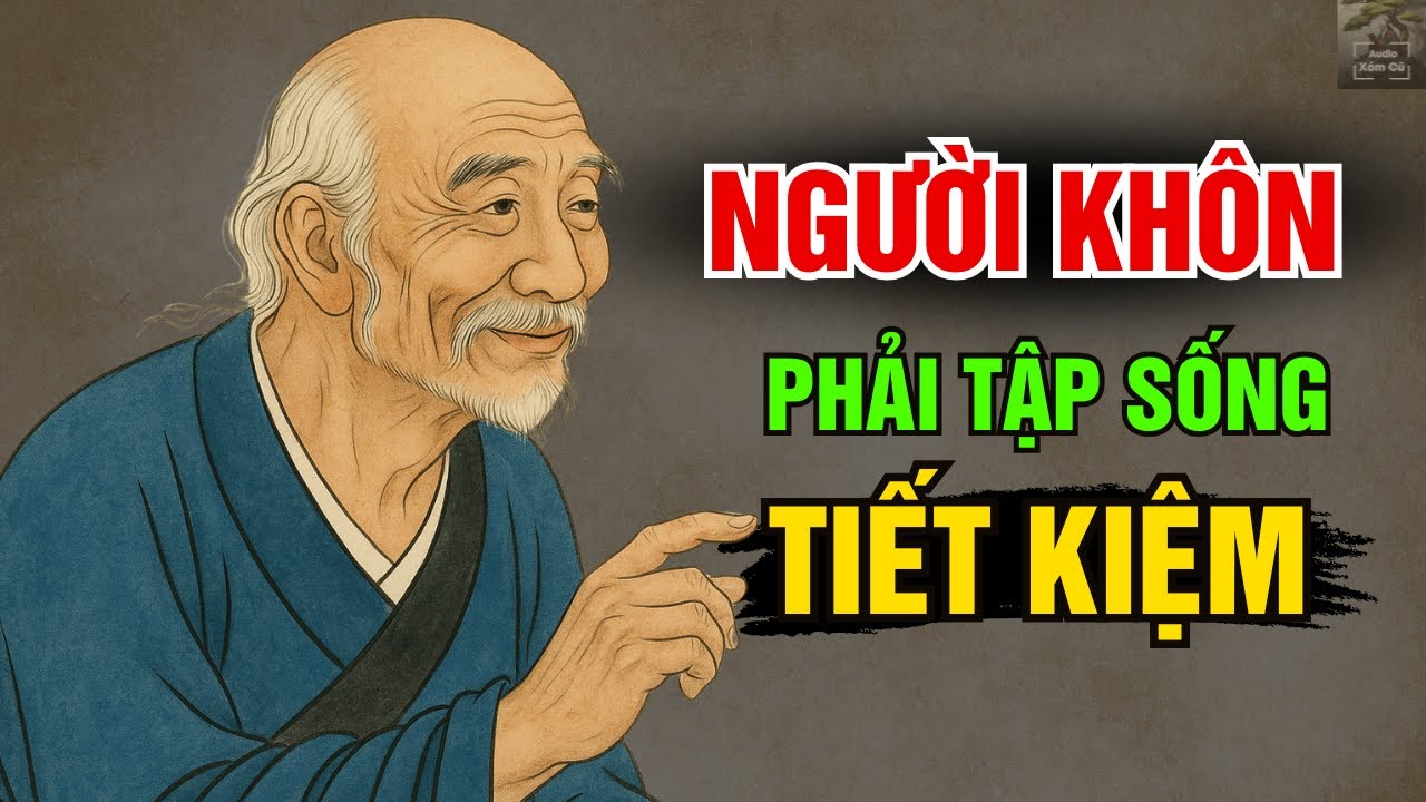 CỔ NHÂN DẠY - muốn làm việc lớn ta phải TIẾT KIỆM