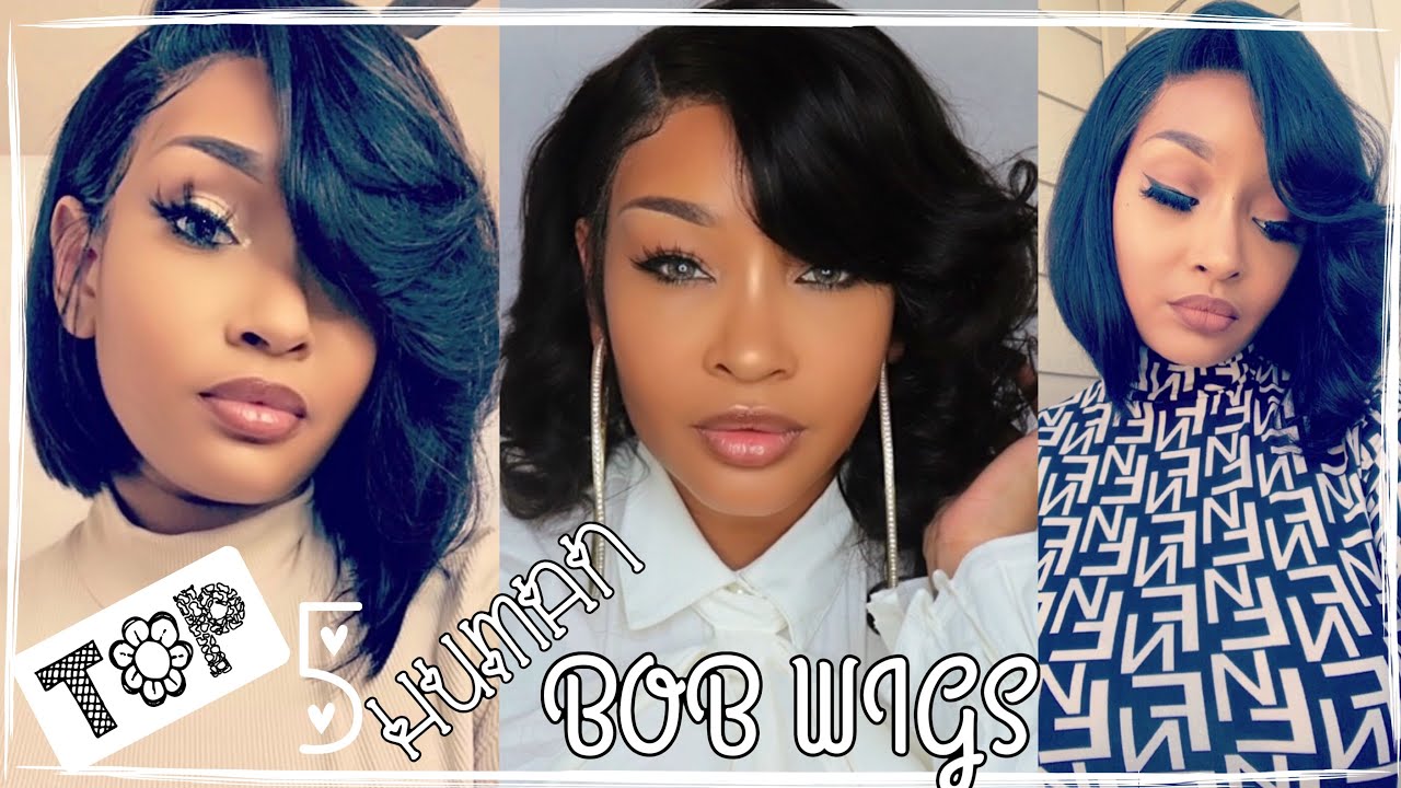TOP 5 HUMAN HAIR BOB WIGS| DIZASTROUSBEAUTY