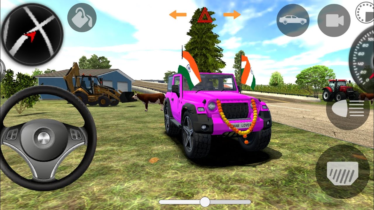 Modified Mahindra Thar Car Games: Indian Cars (Gadi Wala Game) - Car Game Android Gameplay 2026