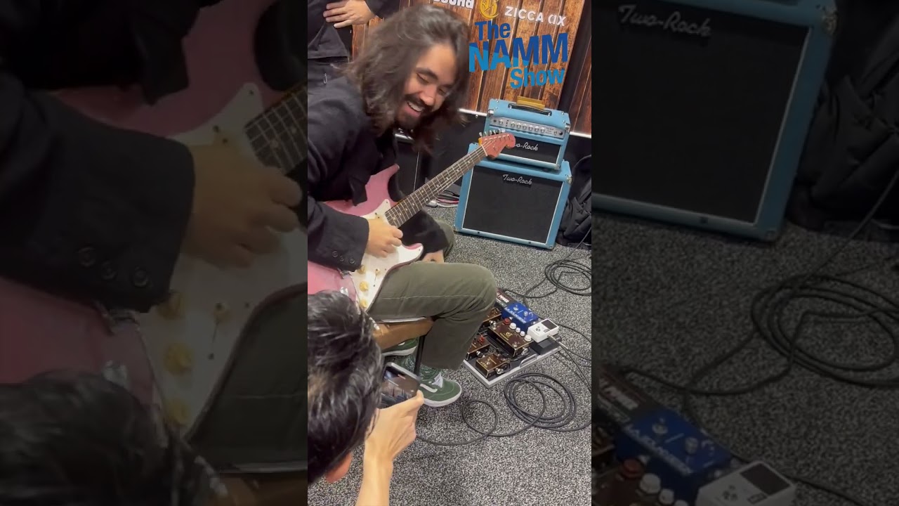 Blue Guitars - NAMM2025 Mateus Asato meets VEMURAM / SPIRITONE Char signature overdrive