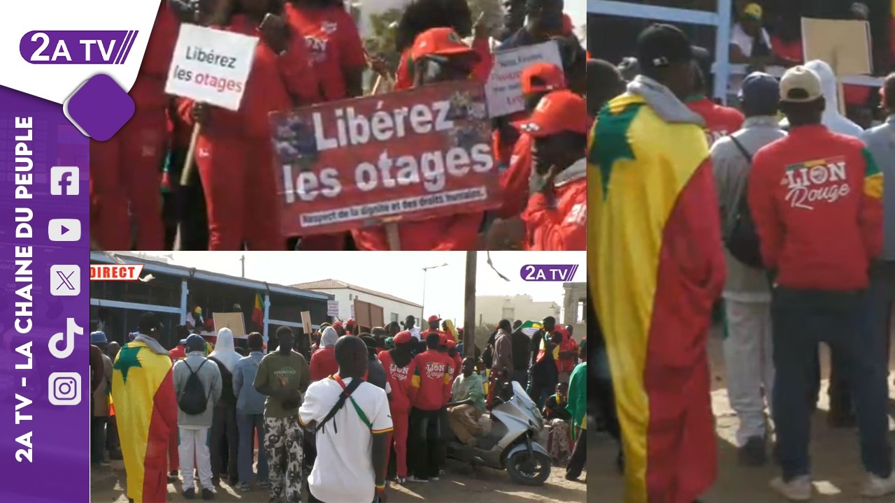[DIRECT] Manifestation pour la libération des supporters sénégalais au Maroc