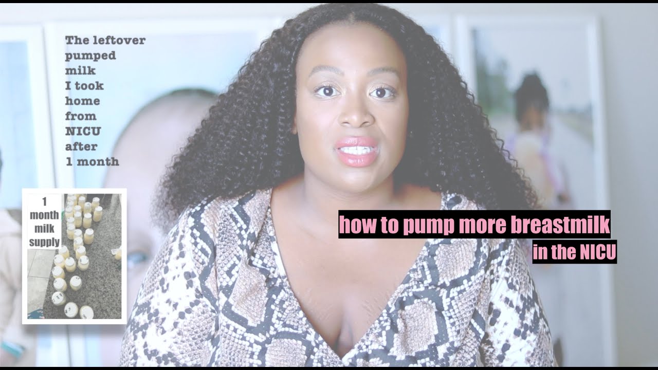 HOW TO PUMP MORE MILK WHEN YOUR BABY IS IN NICU | LEMOMLIFE™