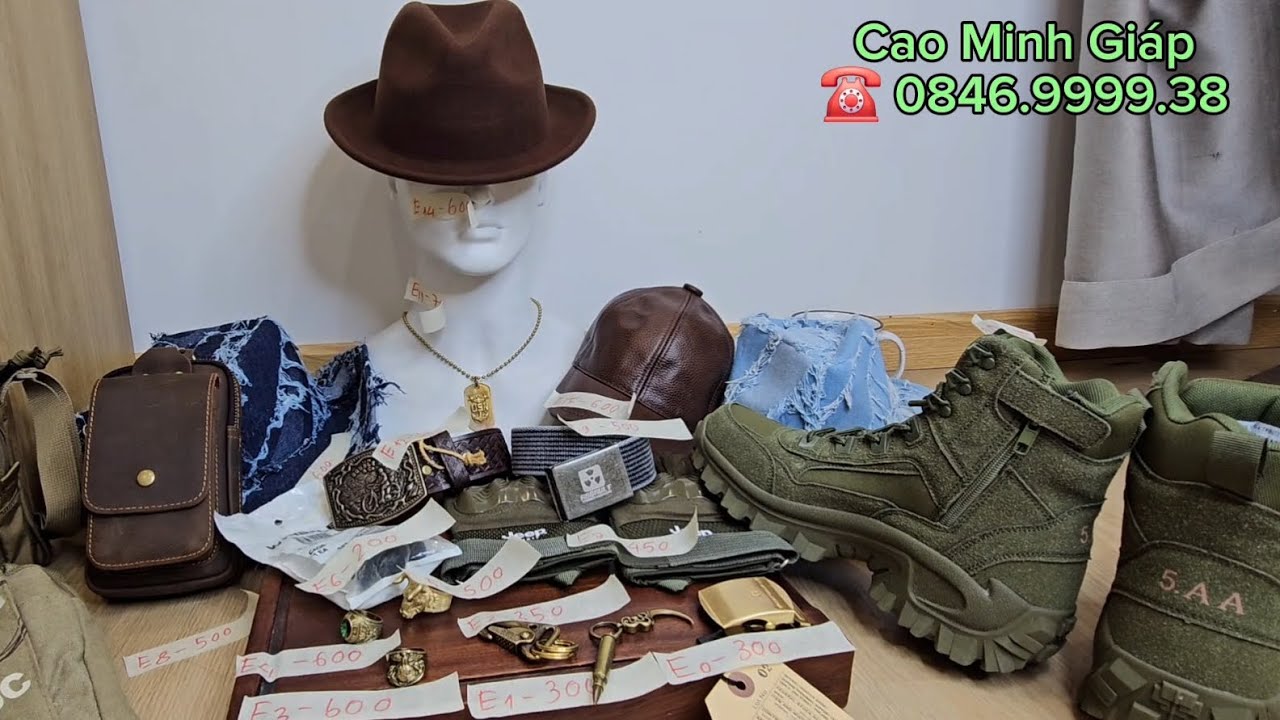 [17/01/2026] ĐỒ LÍNH MỸ: THẮT LƯNG US, GIÀY US, NHẪN US, NÓN PHỚT CAO BỒI, MÓC KHÓA LH: 0846.9999.38