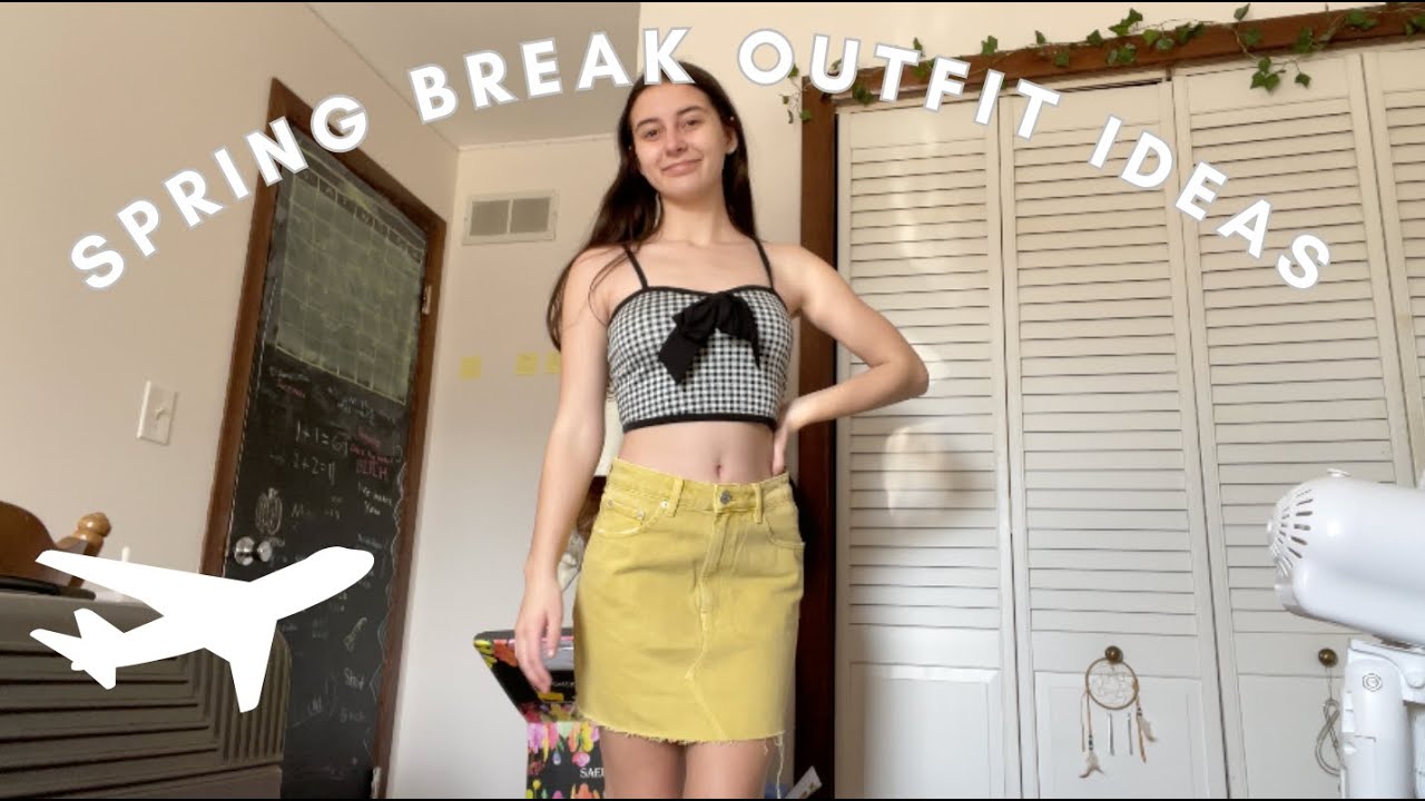 7 SPRING BREAK OUTFIT IDEAS (beach inspired)