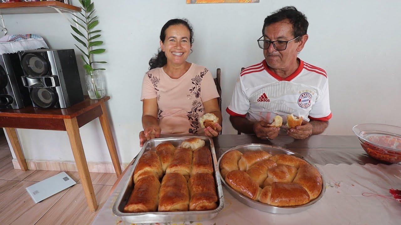 RECEITA DE PÃO CASEIRO DELICIOSO, FÁCIL E SUPER FOFINHO!!