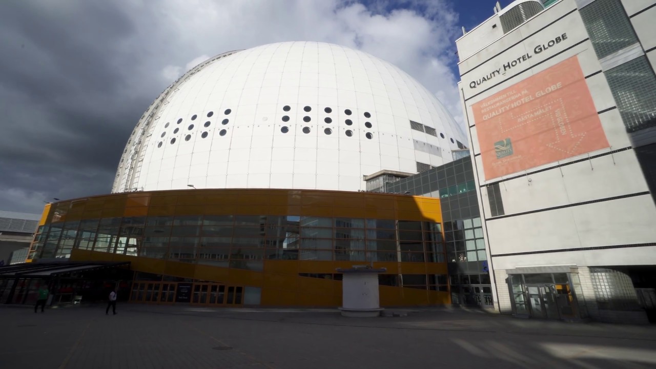 Sweden, Stockholm, Globen Shopping, 14X elevator , 14X escalator