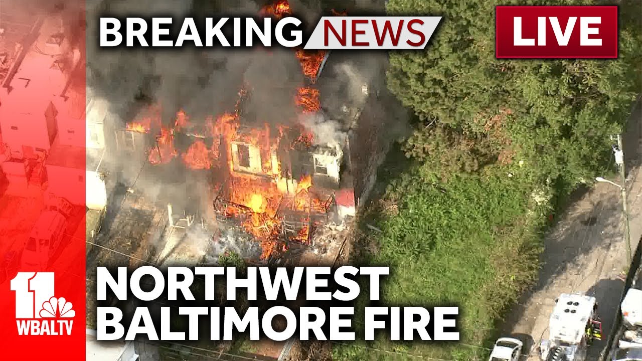LIVE: SkyTeam 11 is over the scene of multiple rowhomes on fire in west Baltimore - wbaltv.com