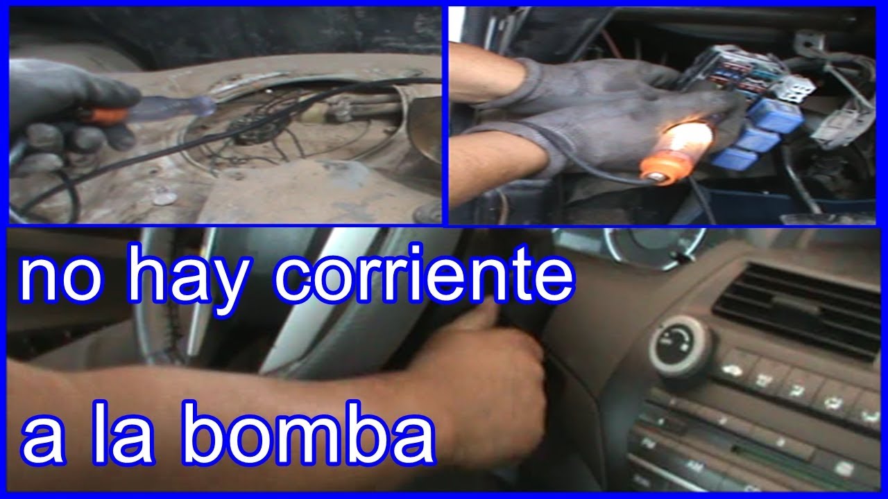 mi carro da marcha pero no enciende (falla de corriente a la bomba de gasolina) tsuru