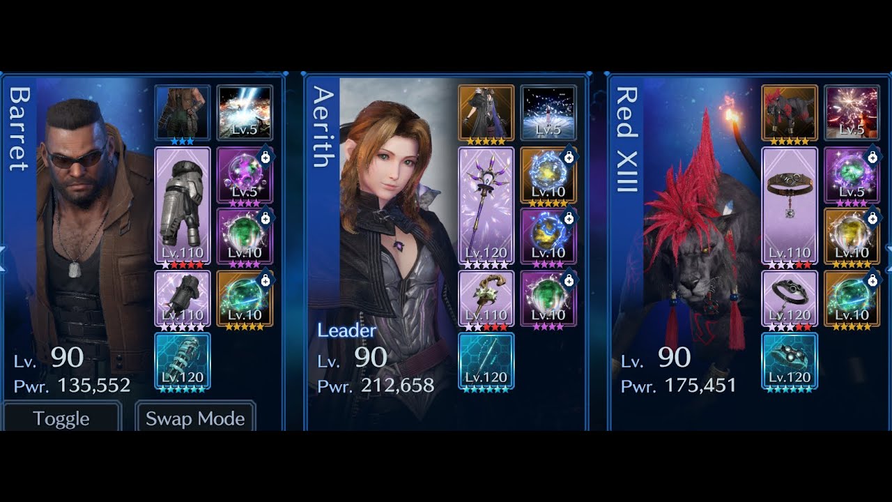 [FF7 Ever Crisis]: Titan EX2 (No Wind Arca, No Princess guard) #F2P
