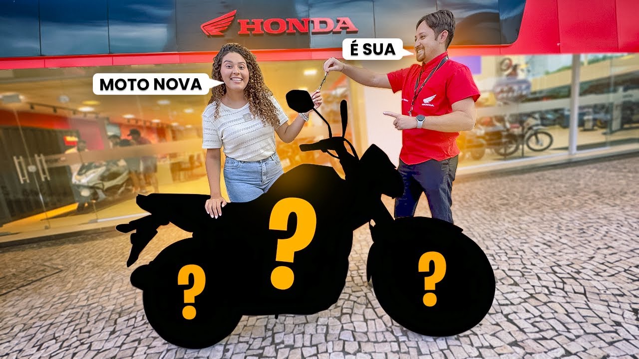 ESSA &Eacute; A MINHA MOTO NOVA !