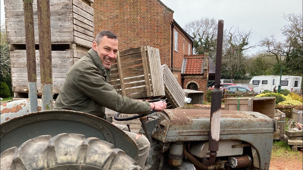 Quality time with loved ones, oh and and restoring a battered old Ferguson tractor!