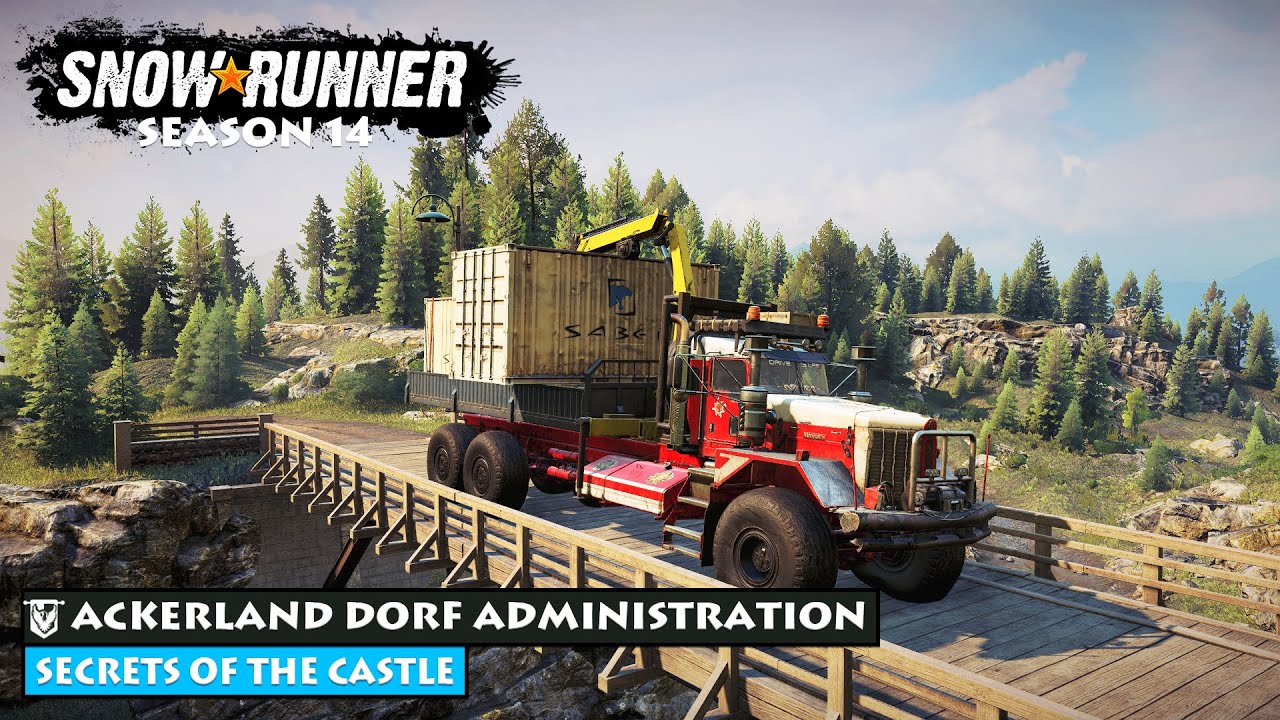 SnowRunner : Sezonul 14 | Secrets of the Castle | Austria | Ackerland Dorf Administration