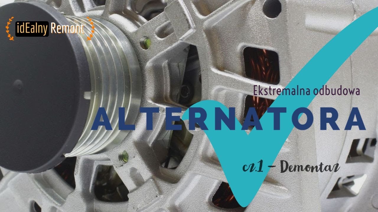 Alternator Valeo - cz.1 Demontaż