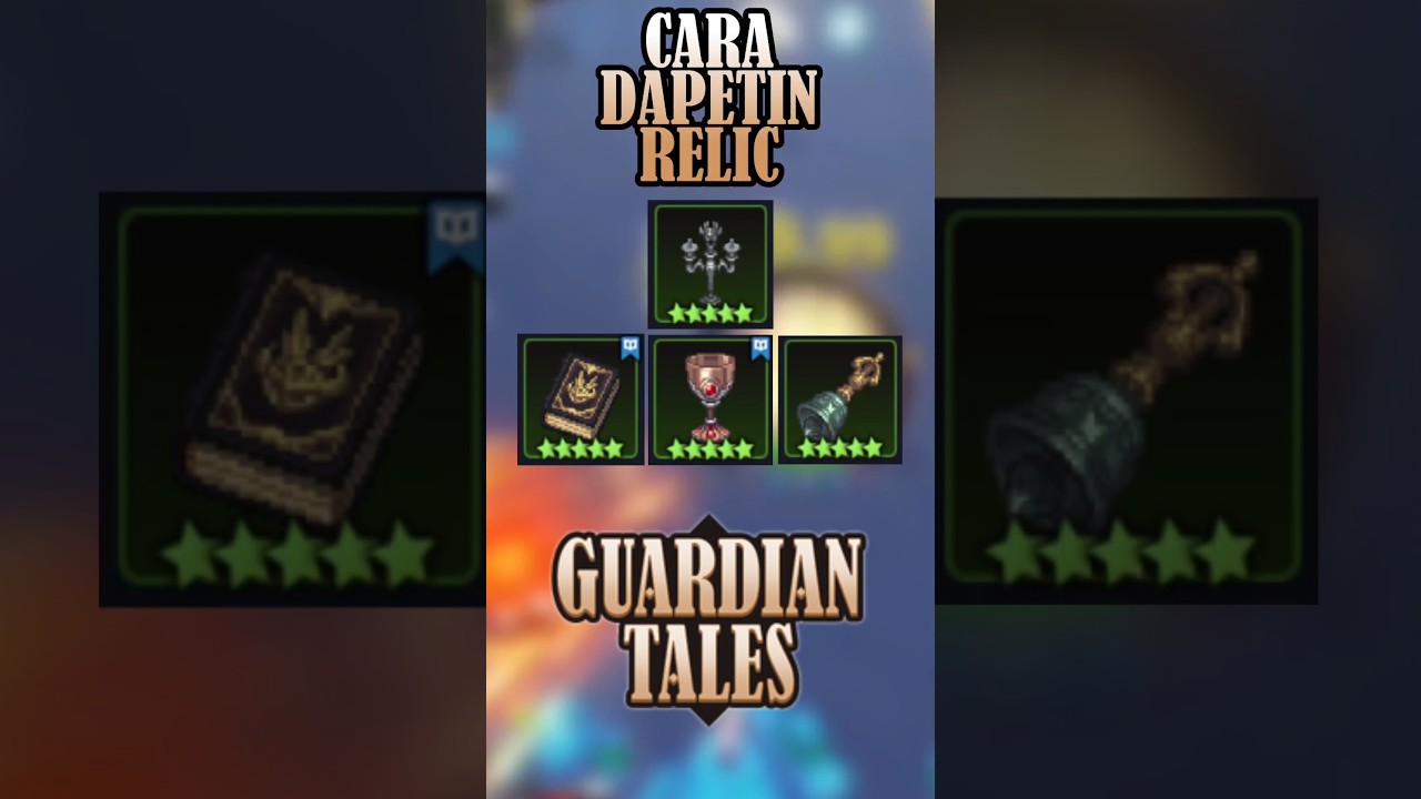 How to Get Relic Guardian Tales #guardiantales #shorts #relic