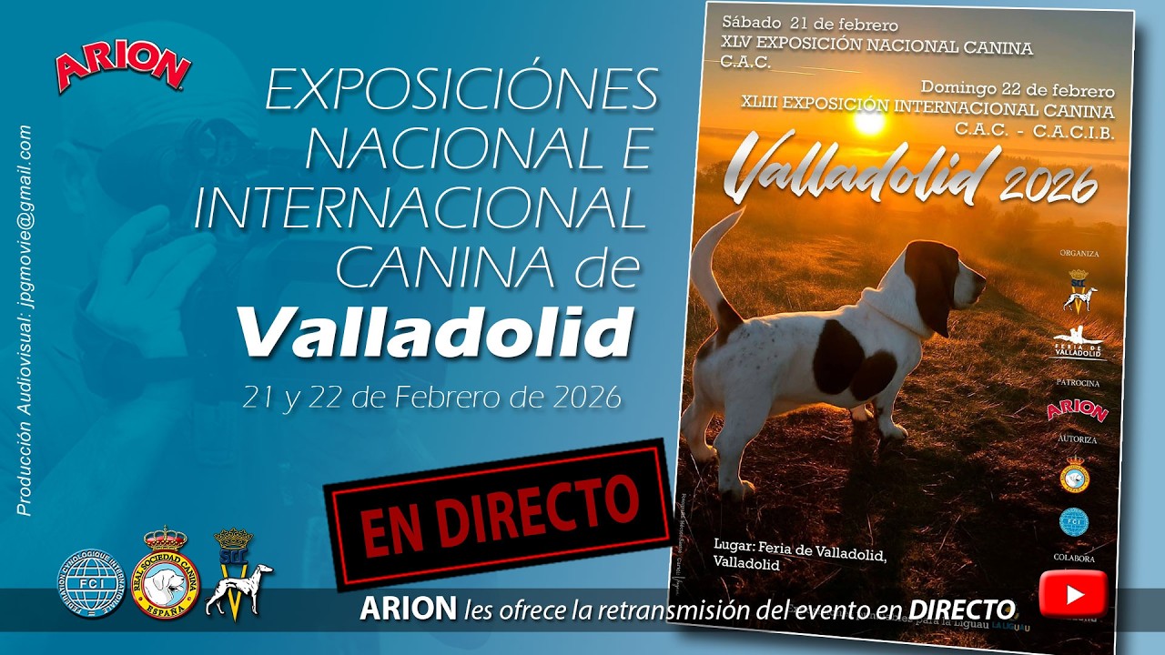 Exposición Nacional Canina - Valladolid 2026