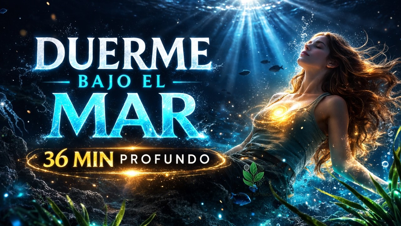 DUERME BAJO EL MAR 🌊 Ritual Mediterráneo de Sueño Profundo | 36 Min para Dormir en 5 Minutos