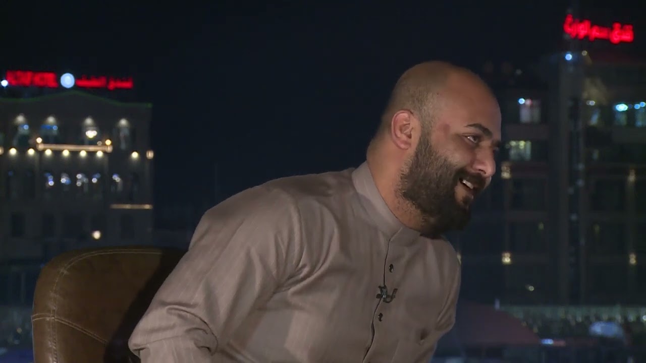 لقاء قناة المهدي الفضائية أفراح شعبان مع الرادود ثامر الفتلاوي  والرادود منير الفاطمي