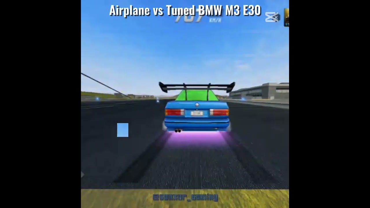 Airplane vs Tuned bmw M3 E30 