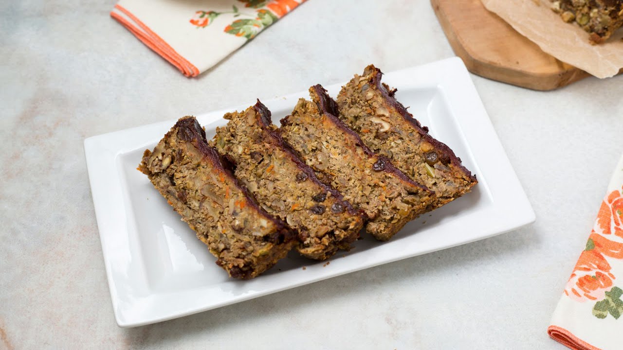 This Hearty Vegan Meatloaf Is Loaded With Plant Protein