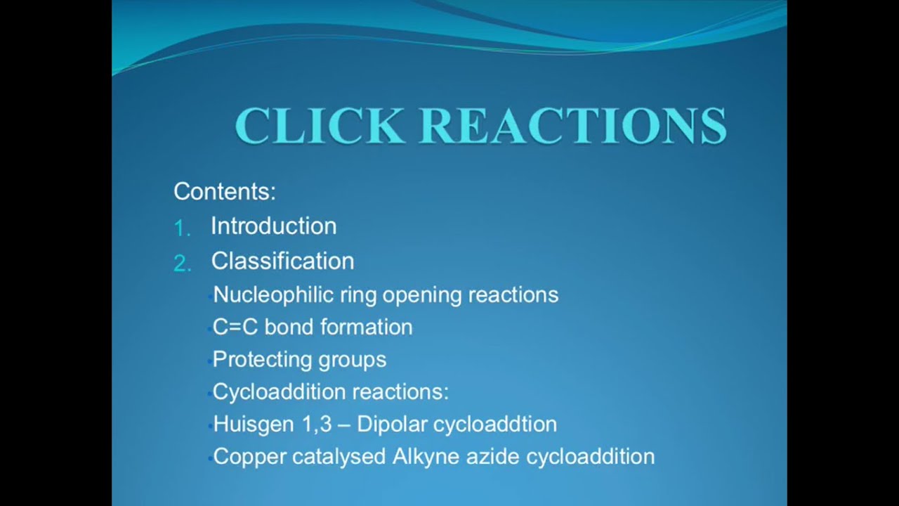 CLICK REACTIONS