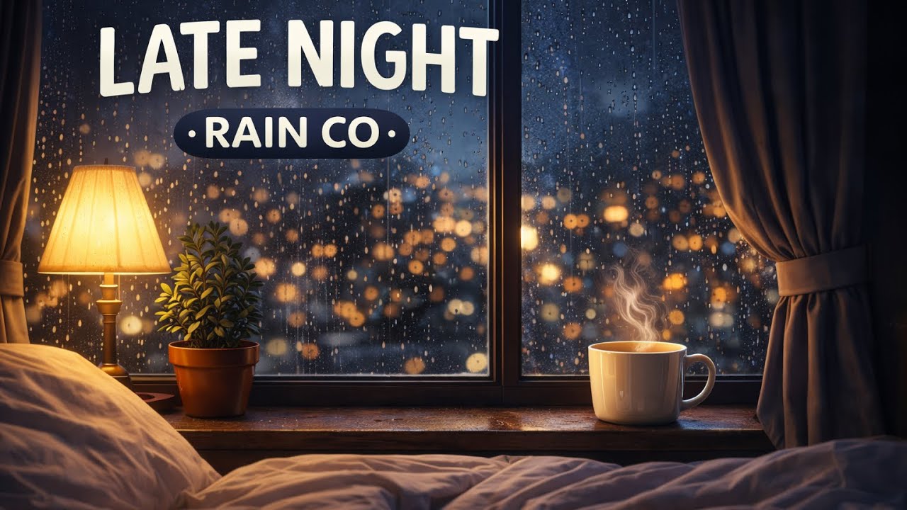 Rain noises for sleeping with black screen (99% fall asleep in under 5 minutes)