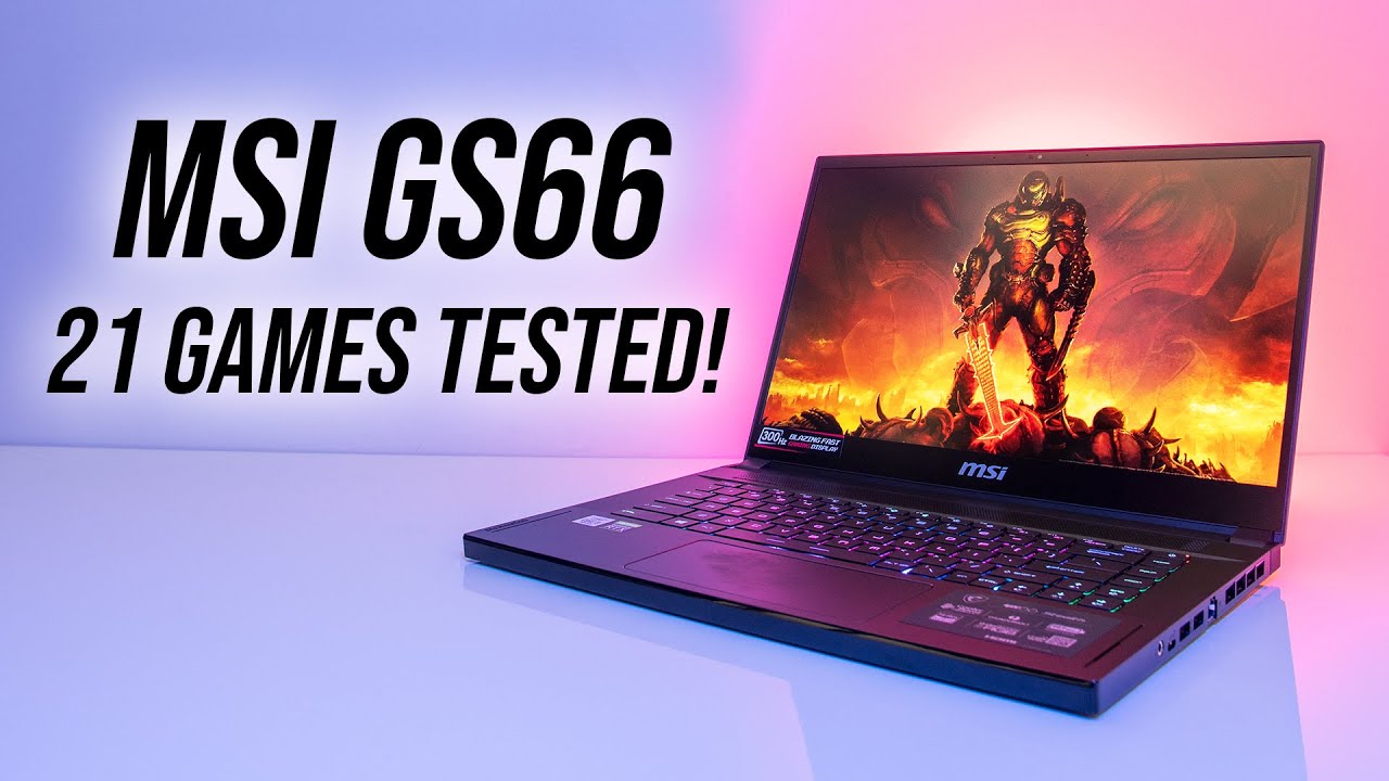MSI GS66 - How Does It Perform In Games? 21 Games Tested!