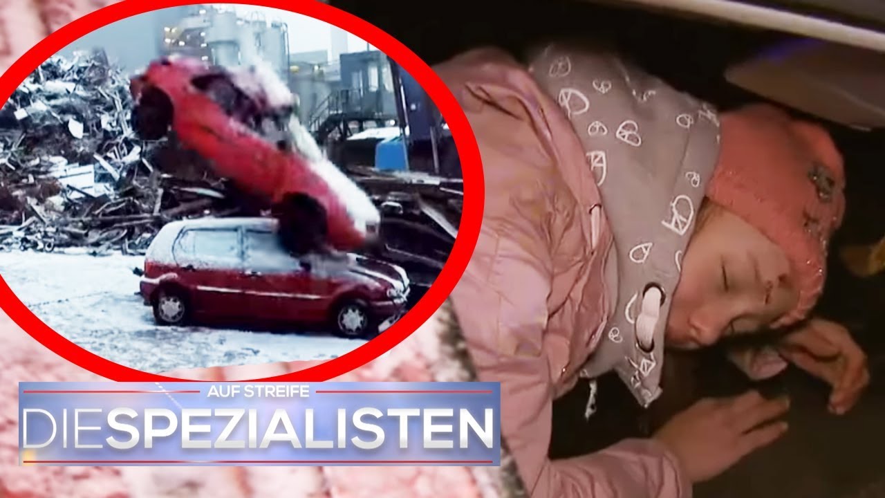 Saskia im Auto eingeklemmt: Auto fällt vom Kran auf Auto | Oliver Dreier | Die Spezialisten | SAT.1