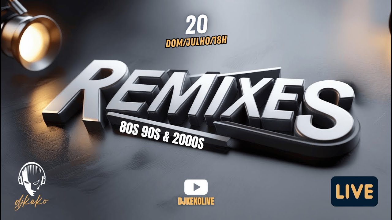 #livedj 🎧 Live Top Remixes 80s 90s & 2000s #aovivo #domingo