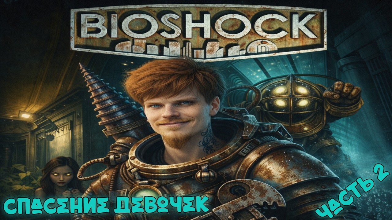 БИТВА С ПАПОЧКАМИ  BIOSHOCK \ Часть 1